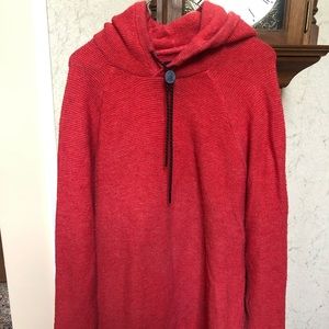 Scotch and Soda Knit Wool Hoodie